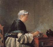 Tea lady Jean Baptiste Simeon Chardin